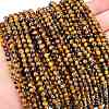 Natural Tiger Eye Beads Strands X-G-C127-A06-06-1