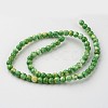 Natural Ocean White Jade Bead Strands G-G916-6mm-02-2
