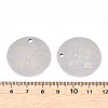 Non-Tarnish 201 Stainless Steel Pendants LS-STAS-T064-38P-18-3