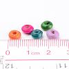 Lead Free Rondelle Natural Wood Beads X-YTB032-4