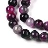 Dyed Natural White Jade Beads Strands G-T140-4mm-A01-4