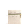 Square PU Leather Jewelry Gift Zipper Bags PW-WGB98FA-05-1