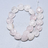 Natural Rose Quartz Beads Strands G-S357-E01-07-2