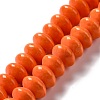 Glazed Porcelain Beads PORC-E017-02D-1