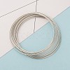 Steel Bracelet Memory Wire 5.5CM X-MW5.5cm-1-3