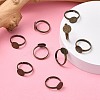 Brass Pad Ring Base Findings EC022-NFAB-5