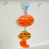 60Pcs 6 Colors Transparent Plastic Lobster CLaw Clasps KY-LP0001-26-3
