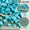 318Pcs Synthetic Turquoise Beads Strands G-PH0002-70-4
