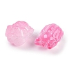Transparent Spray Paint Glass Beads GLAA-H035-01A-2