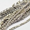 Mixed Tibetan Style Alloy Beads Strands TIBEB-O007-27-NR-2