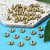 Brass Rhinestone Spacer Beads RB-A014-Z6mm-17G-4