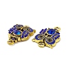 Alloy Rhinestone Connector Charms FIND-C019-10AG-03-3