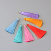 Nylon Thread Tassel Pendants Decoration X-FIND-Q065-3.5cm-A-1