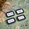ABS Plastic Loose Diamond Storage Boxes with Visible Window Lid AJEW-WH0609-746A-02-4