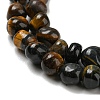 Natural Tiger Eye Bead Strands G-F465-61-4