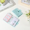 2Pcs PVC Mini Photocard Holder Book AJEW-SP0002-20A-02-3