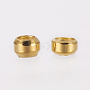 Brass Crimp Beads E002-G-NR-2
