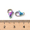 304 Stainless Steel Lobster Claw Clasps STAS-T065-10mm-34RC-3