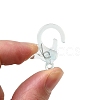 Transparent Plastic Lobster CLaw Clasps KY-H005-A02-5
