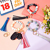 PandaHall Elite DIY Word Love Keychain Wristlet Making Kits DIY-PH0008-76-5