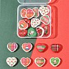20Pcs Christmas Printed Opaque Acrylic Beads OACR-FS0002-53A-6