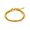 Stylish Stainless Steel Triple-layer Bracelets OB2318-2-3