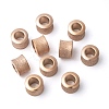 Stainless Steel Textured Beads STAS-M003-12RG-1