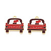 Valentine's Day Alloy Enamel Pendants ENAM-T023-24A-1