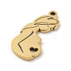 Mother's Day 201 Stainless Steel Pendants STAS-H188-01C-G-2