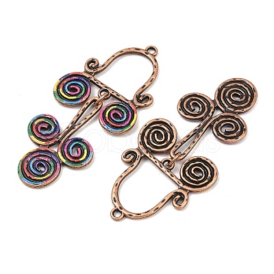 Tibetan Style Alloy Big Pendants AL-CBA606A-06-1