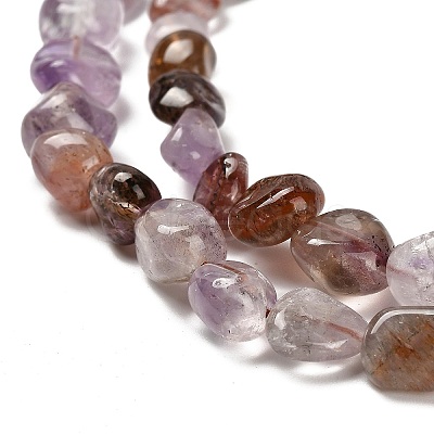Natural Auralite Beads Strands G-P497-01E-42-1