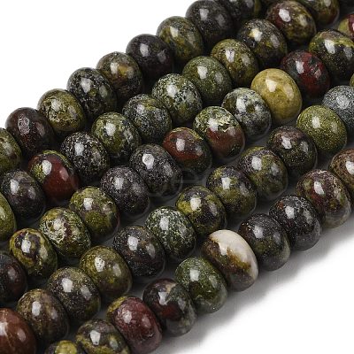Natural Dragon Blood Beads Strands G-A280-A26-02-1