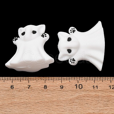 Halloween Silicone Focal Beads SL-CBADC51-04-1