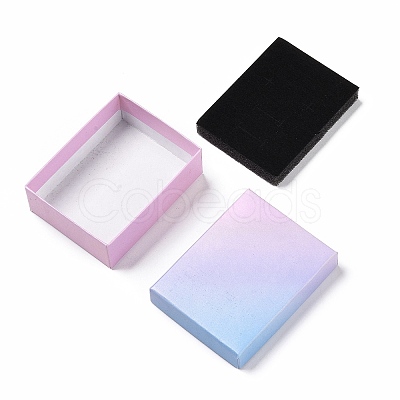 Gradient Color Cardboard Gift Boxes LS-CBOX-H006-01D-1