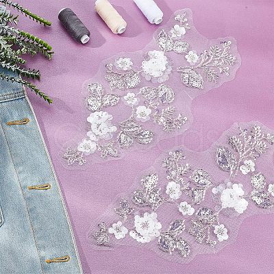 Computerized Embroidery Polyester Sew on Patches DIY-WH0273-93-1