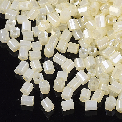 8/0 Two Cut Glass Seed Beads SEED-S033-07A-02-1