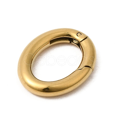 304 Stainless Steel Spring Gate Rings STAS-B128-04G-01-1