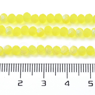 Transparent Glass Beads Strands EGLA-A034-T4mm-MB29-1