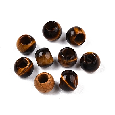 Natural Tiger Eye Beads G-T092-10mm-01-1