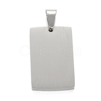 Tarnish Resistant 304 Stainless Steel Pendants STAS-F272-02P-1