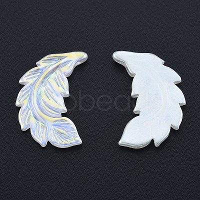 ABS Plastic Imitation Pearl Cabochons KY-N015-23-1