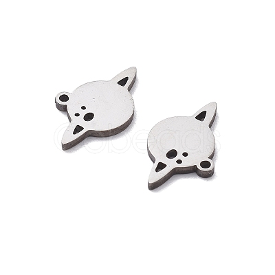 201 Stainless Steel Charms STAS-V001-17-1