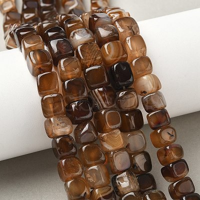 Natural Dragon Veins Agate Beads Strands G-G177-E07-05-1