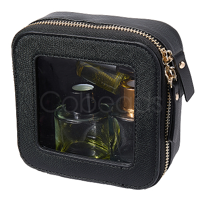Square PU Leather Jewelry Box ODIS-WH20008-04C-1