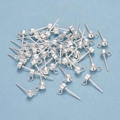 304 Stainless Steel Stud Earring Findings STAS-H410-04S-A-1