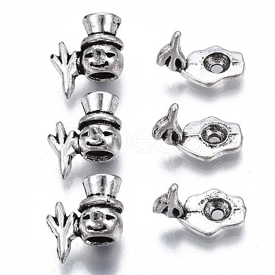 Tibetan Style Alloy Bead Frame X-PALLOY-Q441-082-RS-1