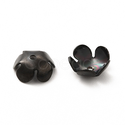 Ion Plating(IP) 304 Stainless Steel Bead Caps STAS-E145-06EB-1