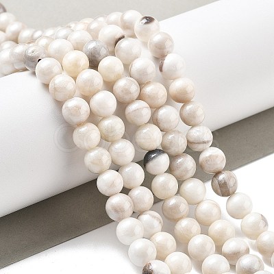 Natural Persian Jade Beads Strands G-A255-A02-02K-1