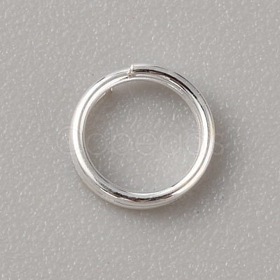 925 Sterling Silver Split Rings STER-WH0011-28S-01-1