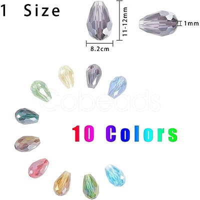 AB-Color Plated Glass Beads EGLA-NB0001-06-1